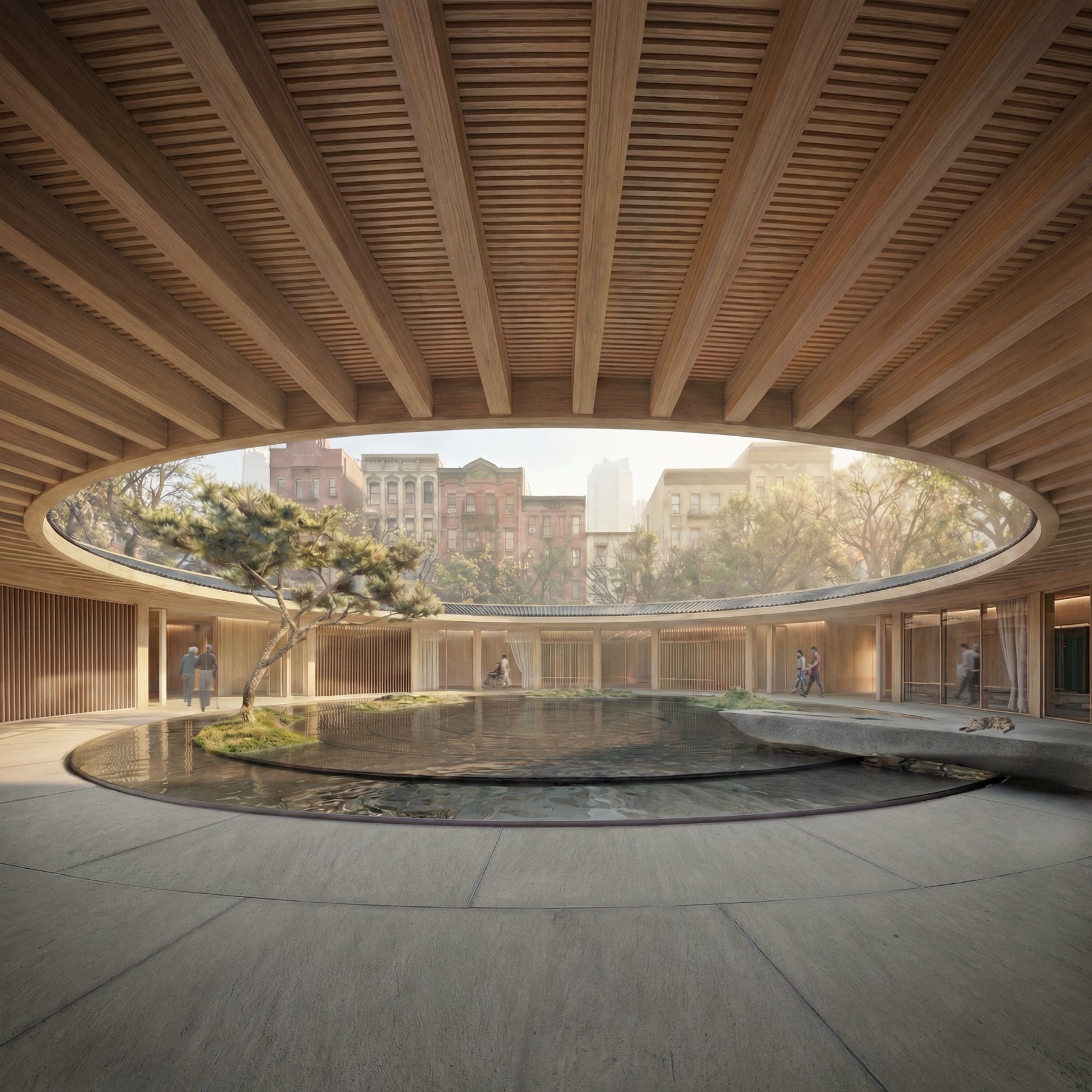 The Ripple - Courtyard