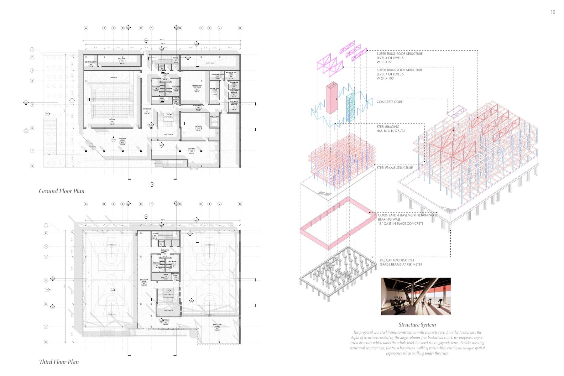 The Third Space - Plans and Structure